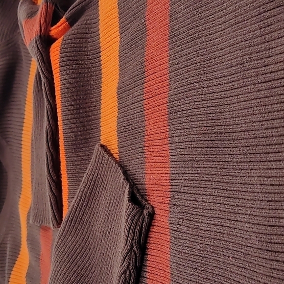 Villagers women's brown and orange sweater Size: XL - Picture 6 of 6